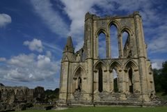 Wolken über Rievaulx Abbey