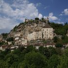 Wolken über Rocamadour