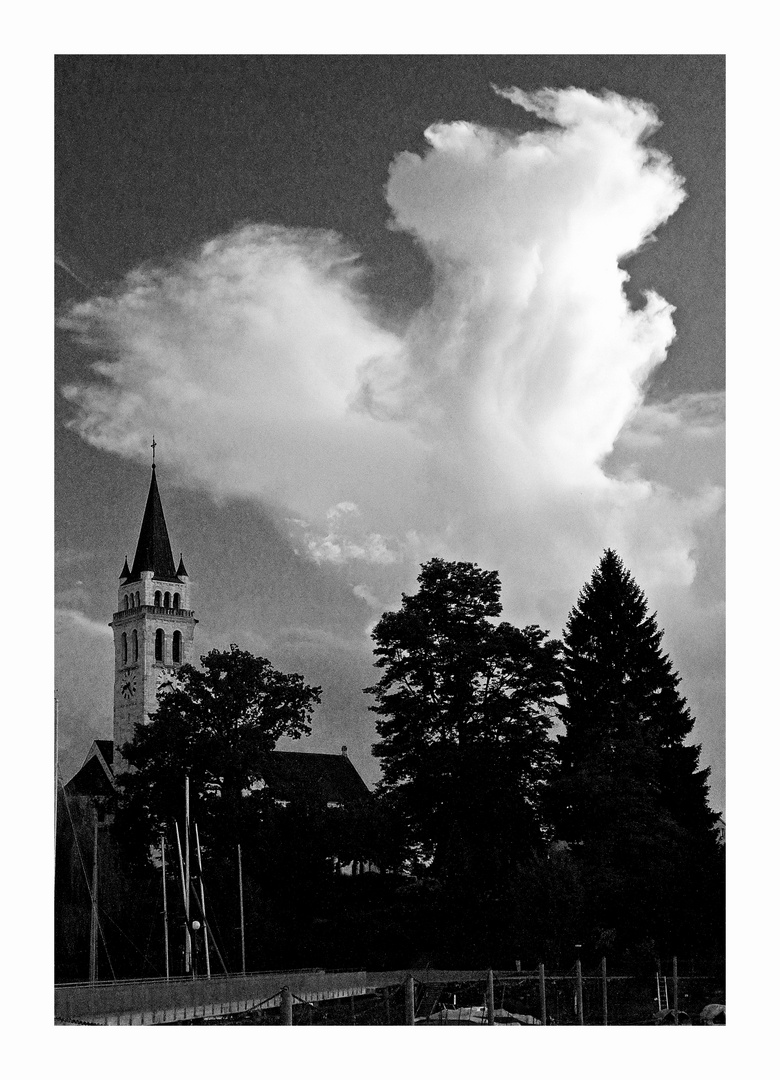 Wolken über Romanshorn