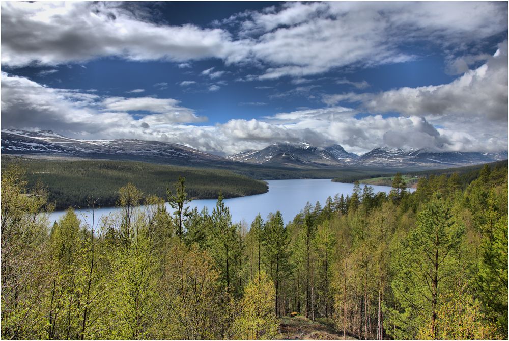 Wolken über Rondane 