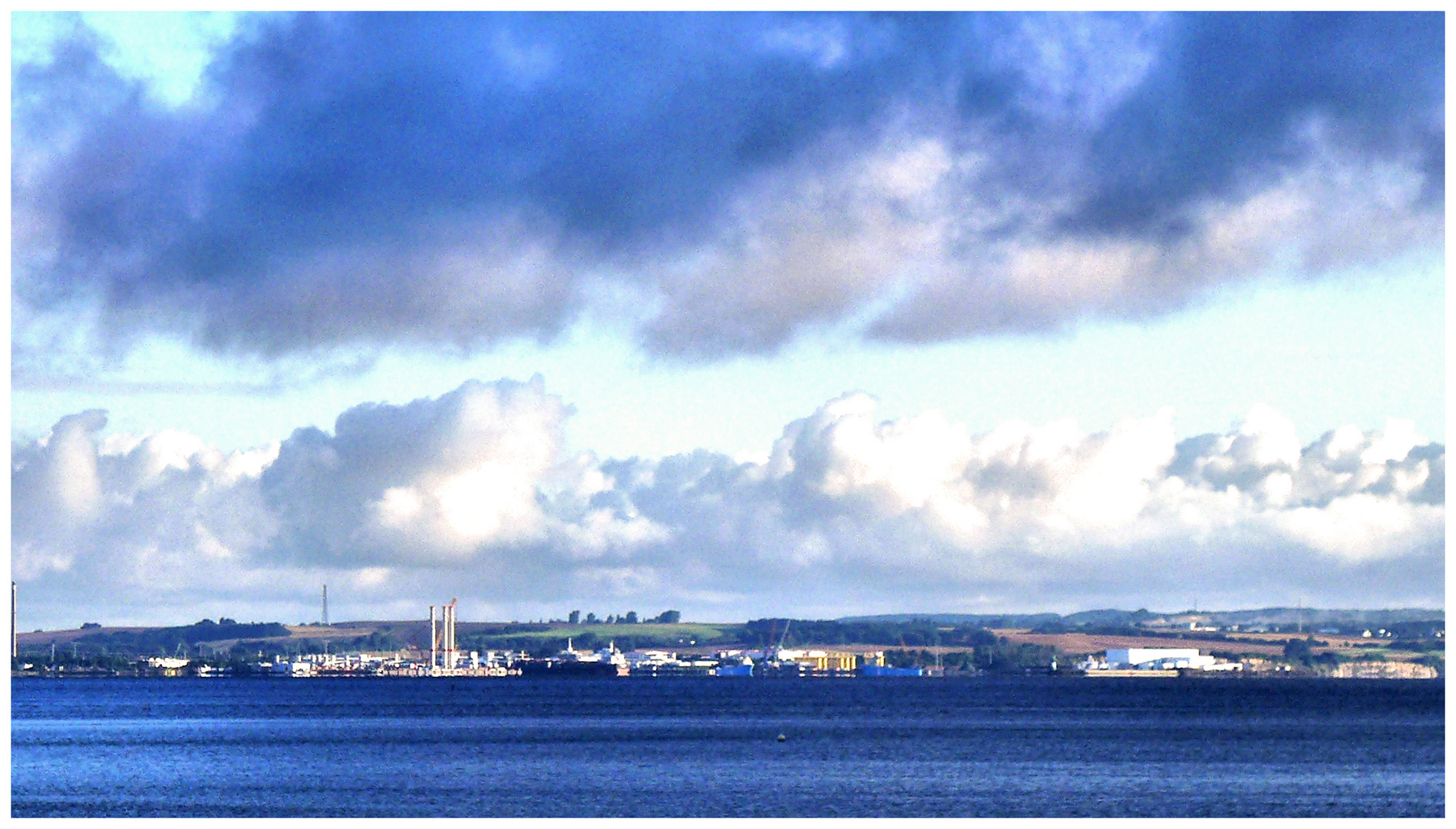 Wolken über Sassnitz