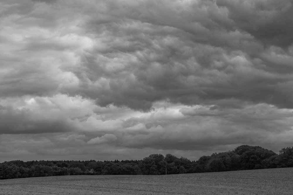 Wolken über Schleswig Holstein