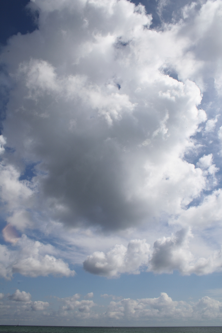 Wolken über Schleswig Holstein