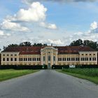 Wolken über Schloss Schileiten (Ö)