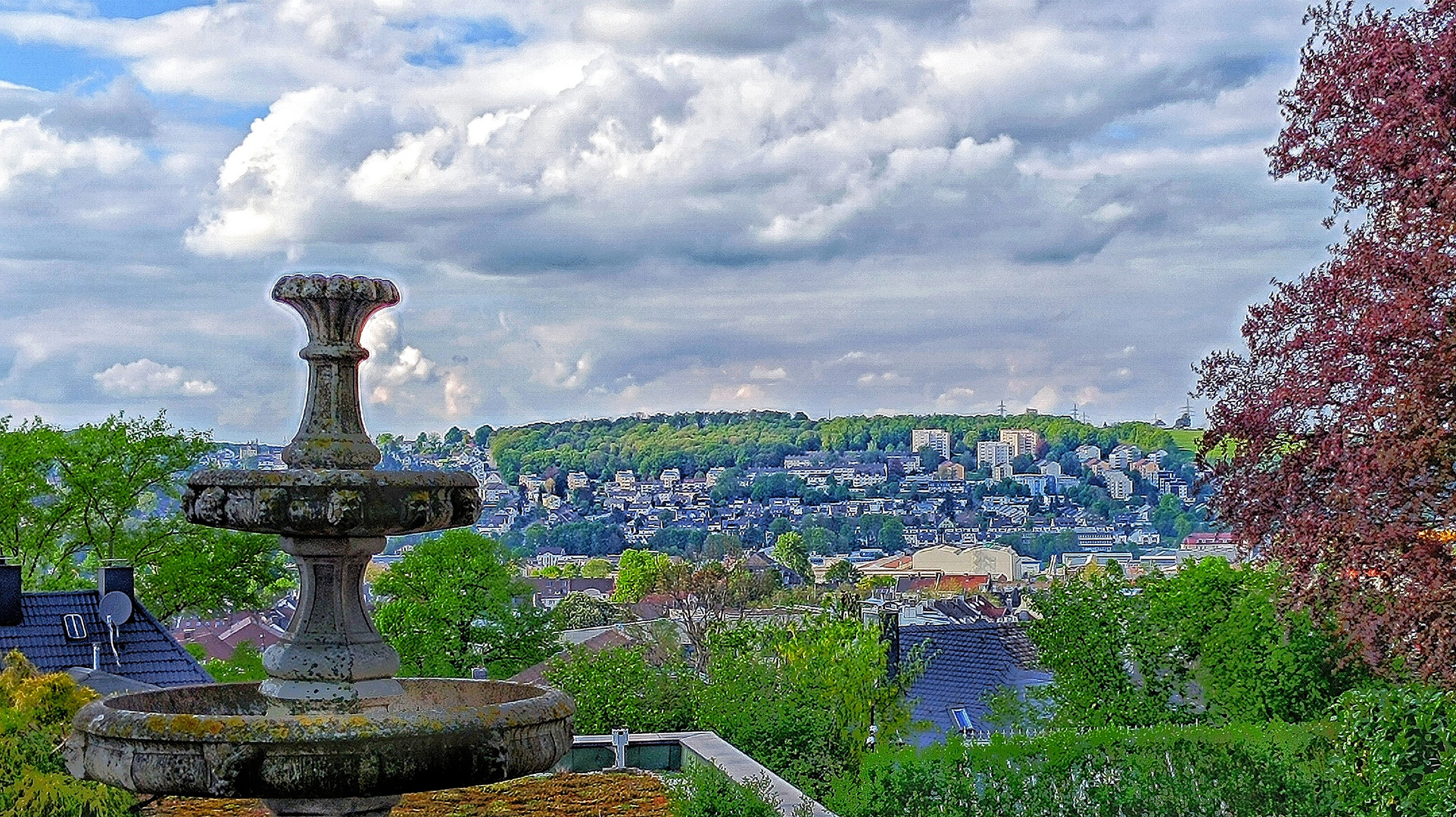 Wolken über Schwelm