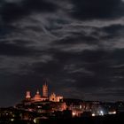 Wolken über Siena