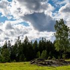 Wolken über Smålands Feldern und Wäldern (2)
