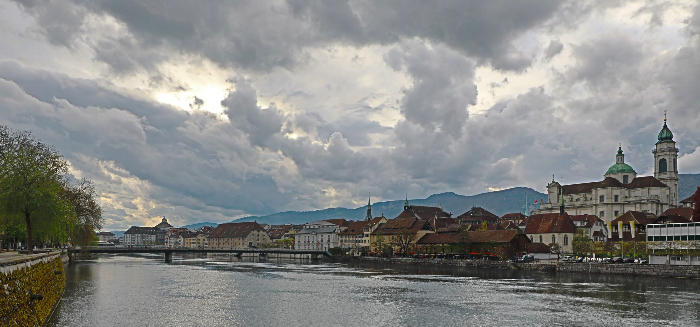 Wolken über Solothurn