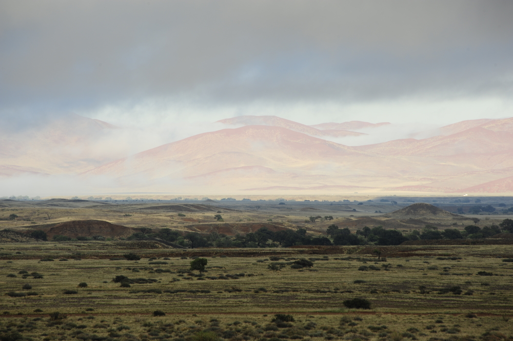 Wolken ueber Sossus Vlei - Clouds over Sossus Vlei