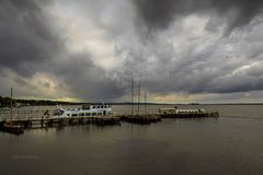 Wolken über Steinhude