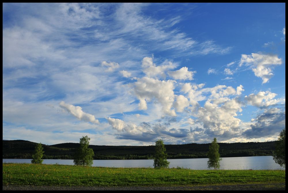 Wolken über Südschweden