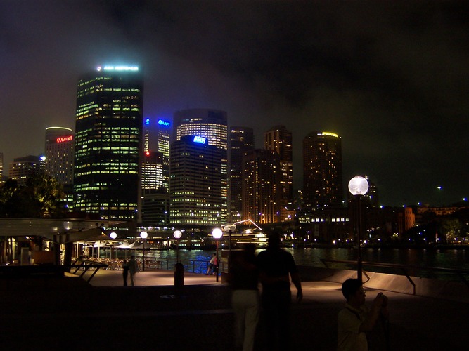 Wolken über Sydney