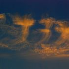 Wolken über Thassos