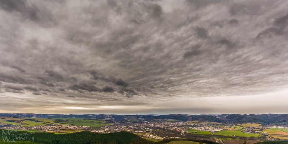 Wolken über Thüringen