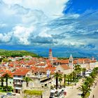 Wolken über Trogir