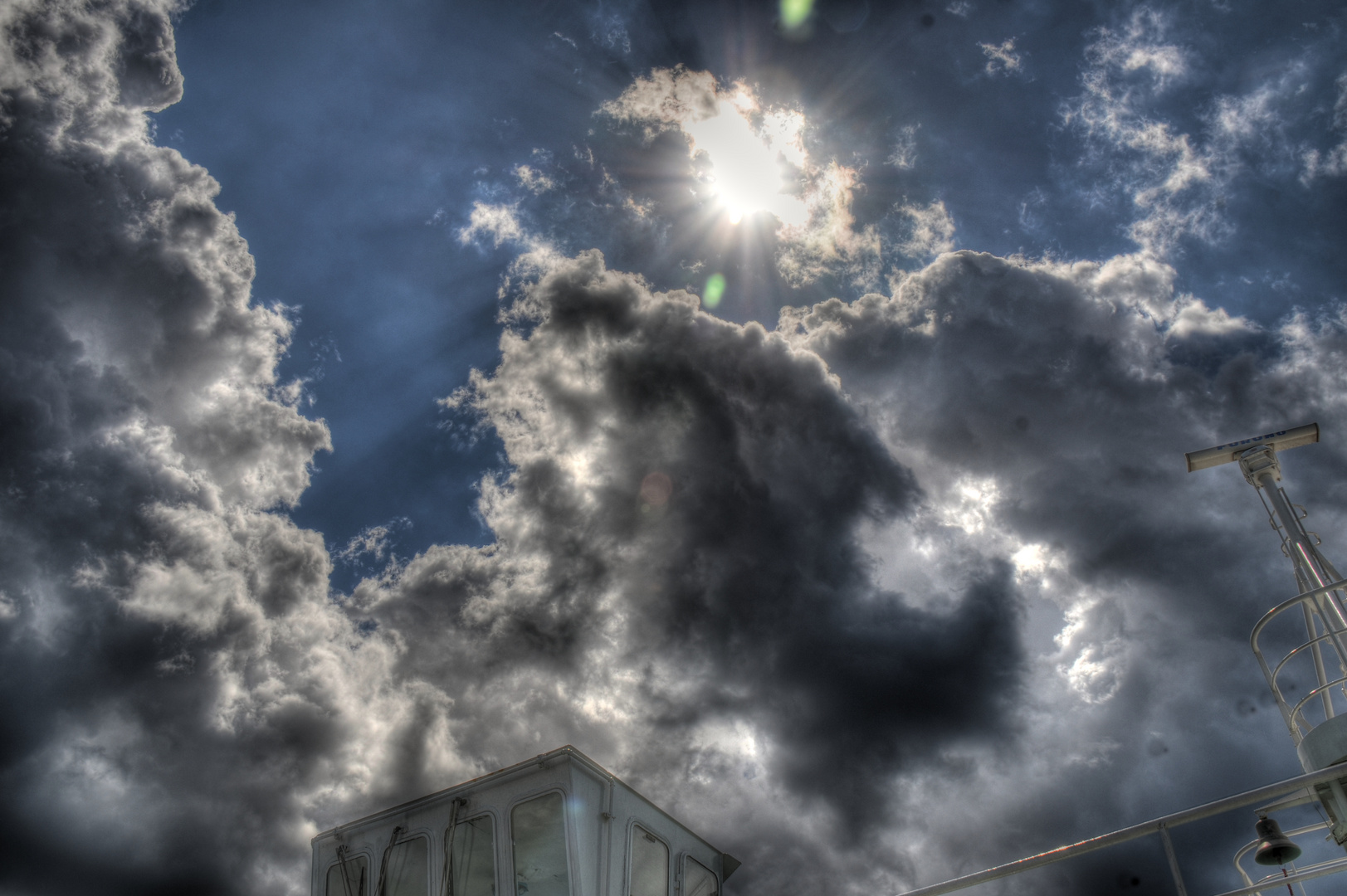 Wolken über Trpanj