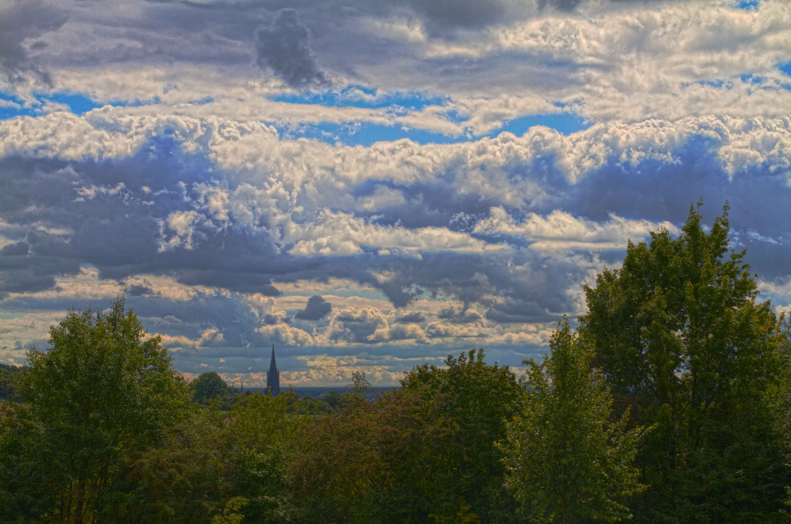 Wolken über Ulm