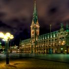 Wolken über unserem Rathaus...