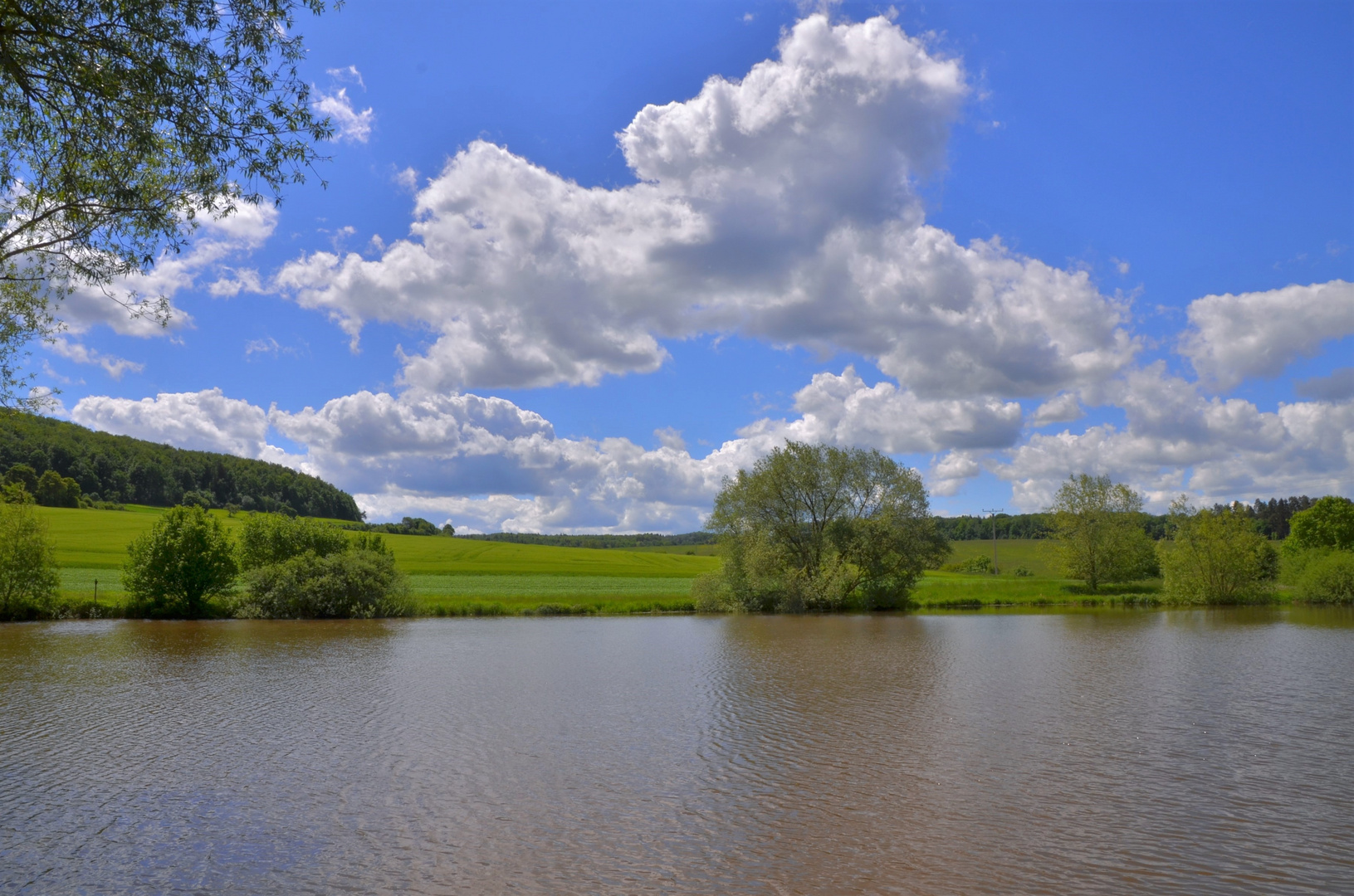 Wolken über unserem See