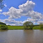 Wolken über unserem See