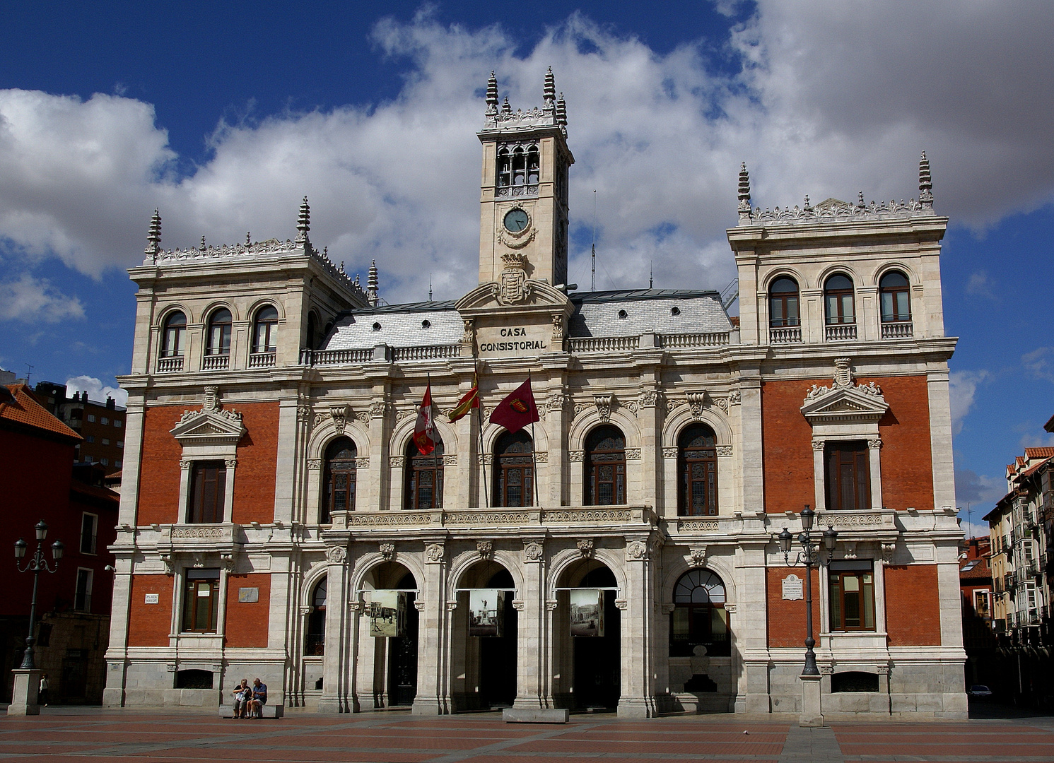 Wolken über Valladolid