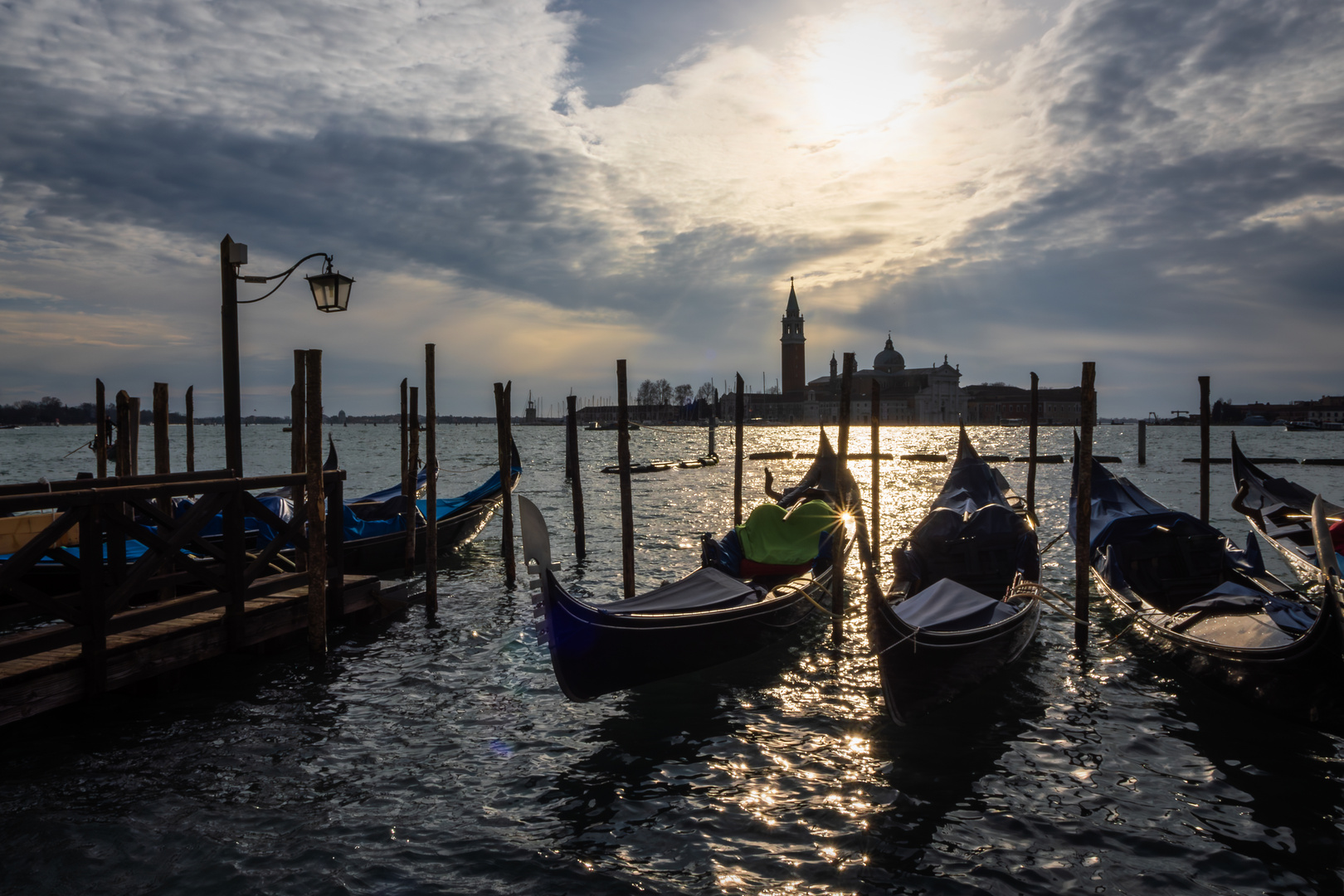 Wolken über Venedig