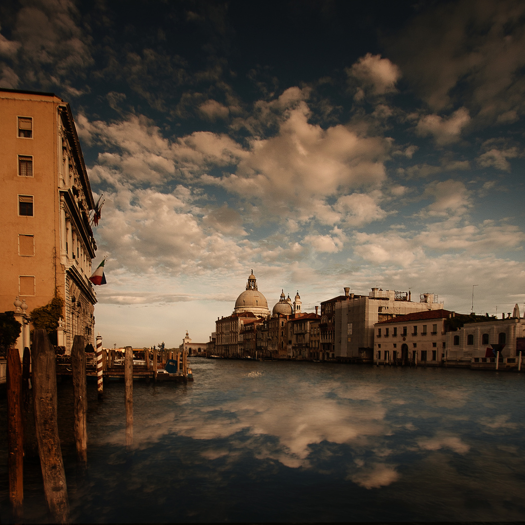 Wolken über Venedig