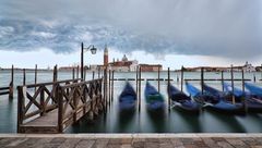 Wolken über Venedig