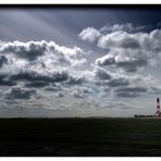 Wolken über Westerhever