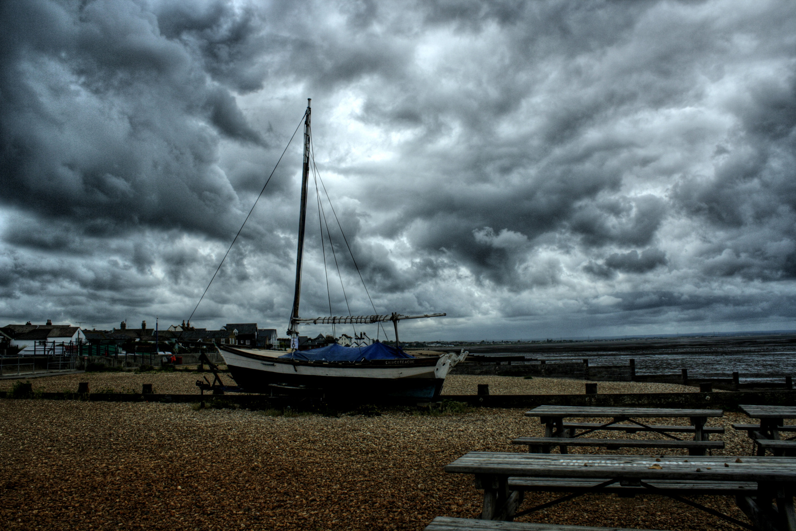 Wolken über Whitstable