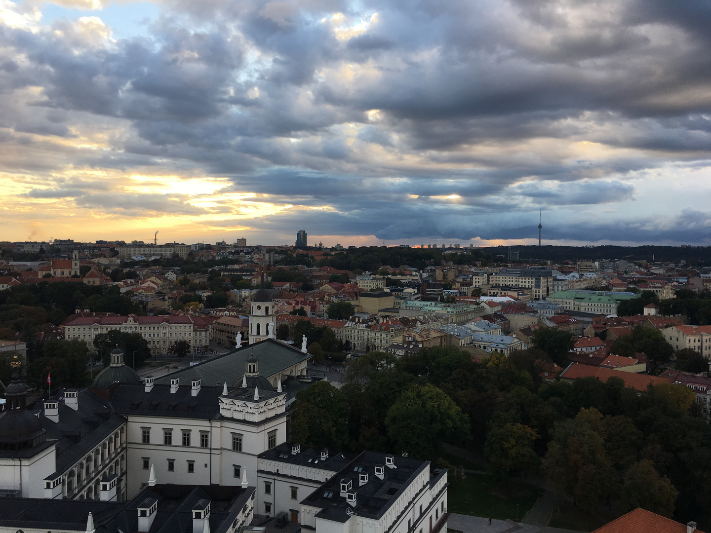 Wolken über Wilna