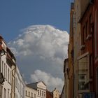 Wolken über Wismar