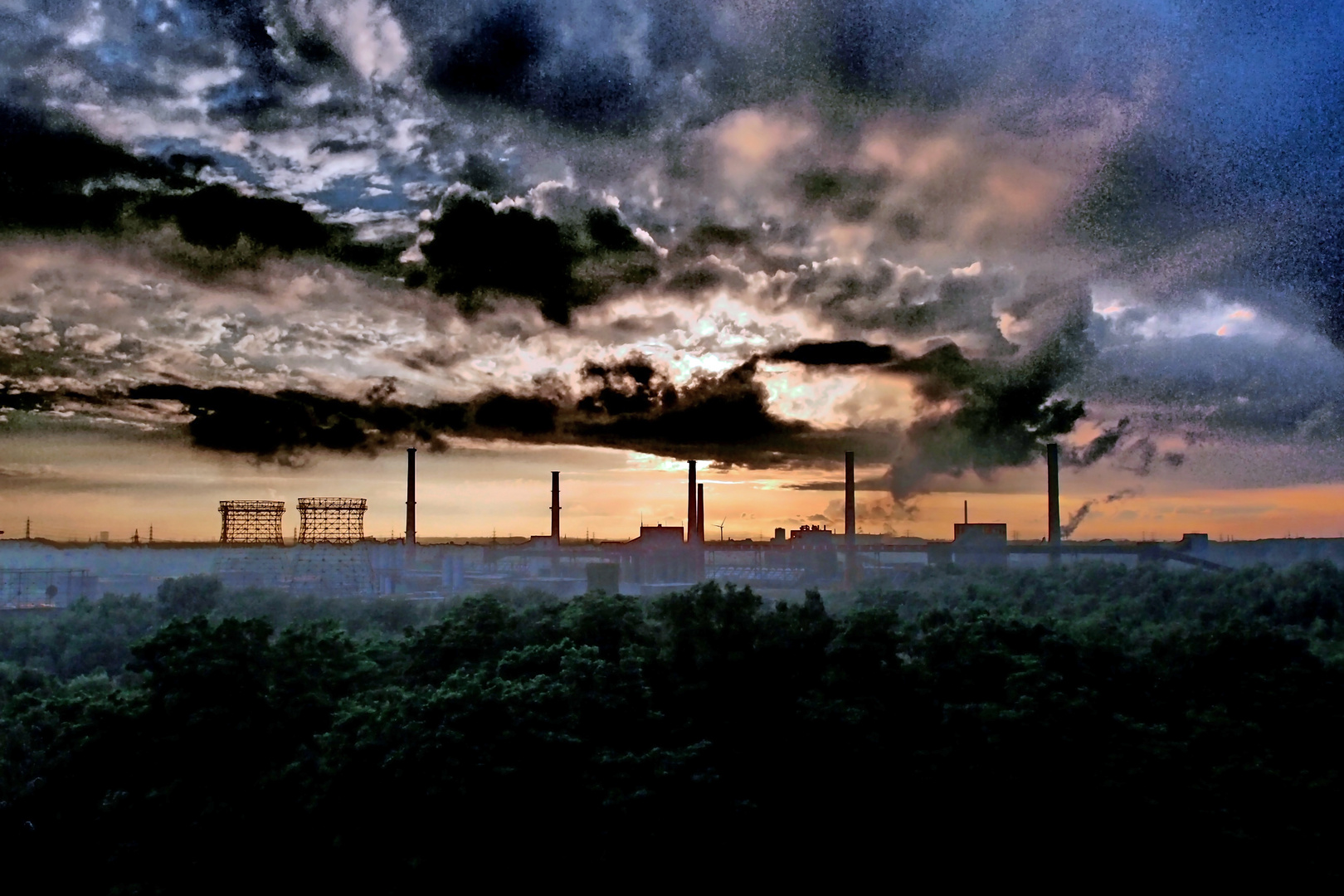 Wolken über Zollverein
