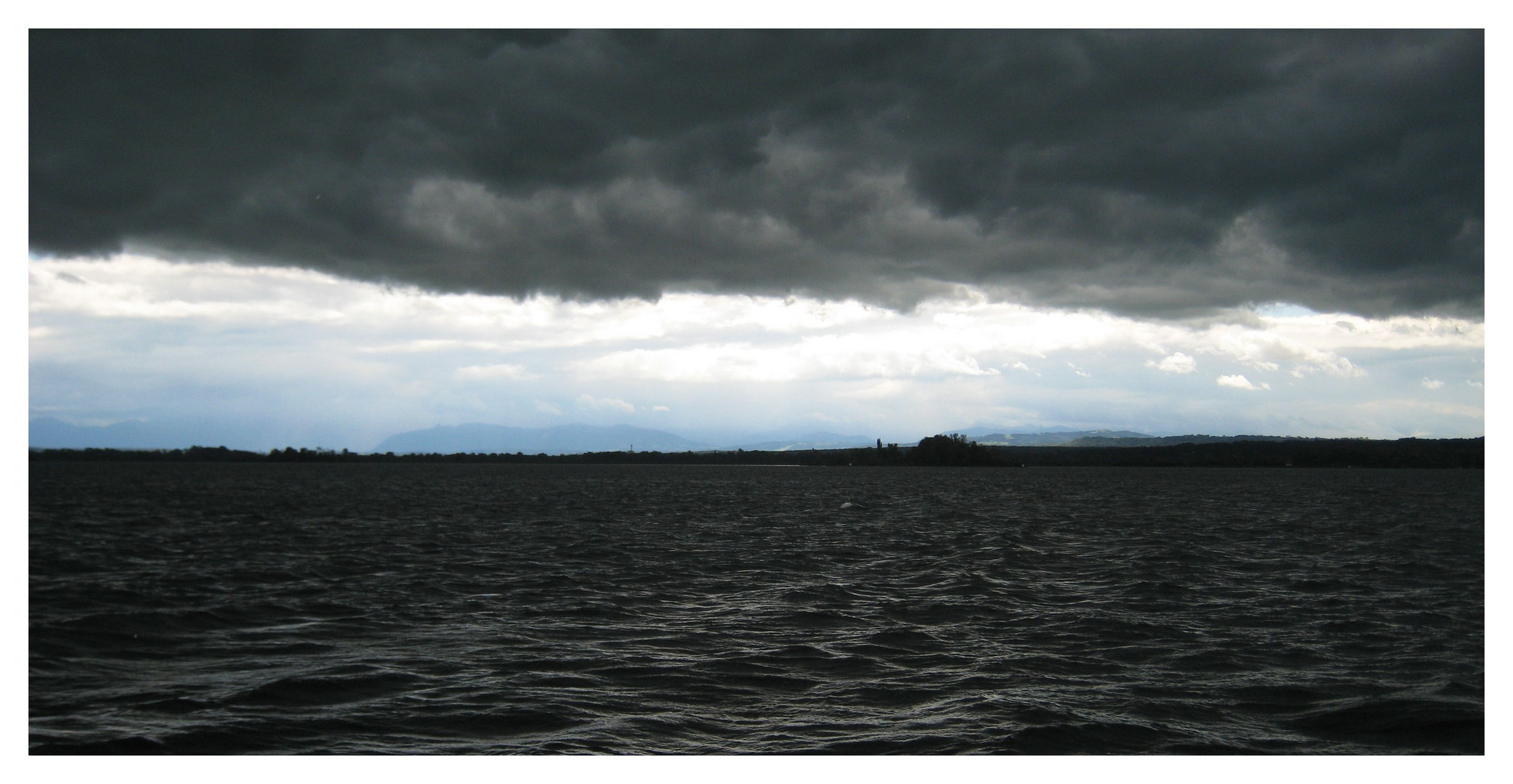 wolken überm ammersee