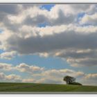 Wolken überm Feld