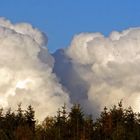 Wolken überm Kanal