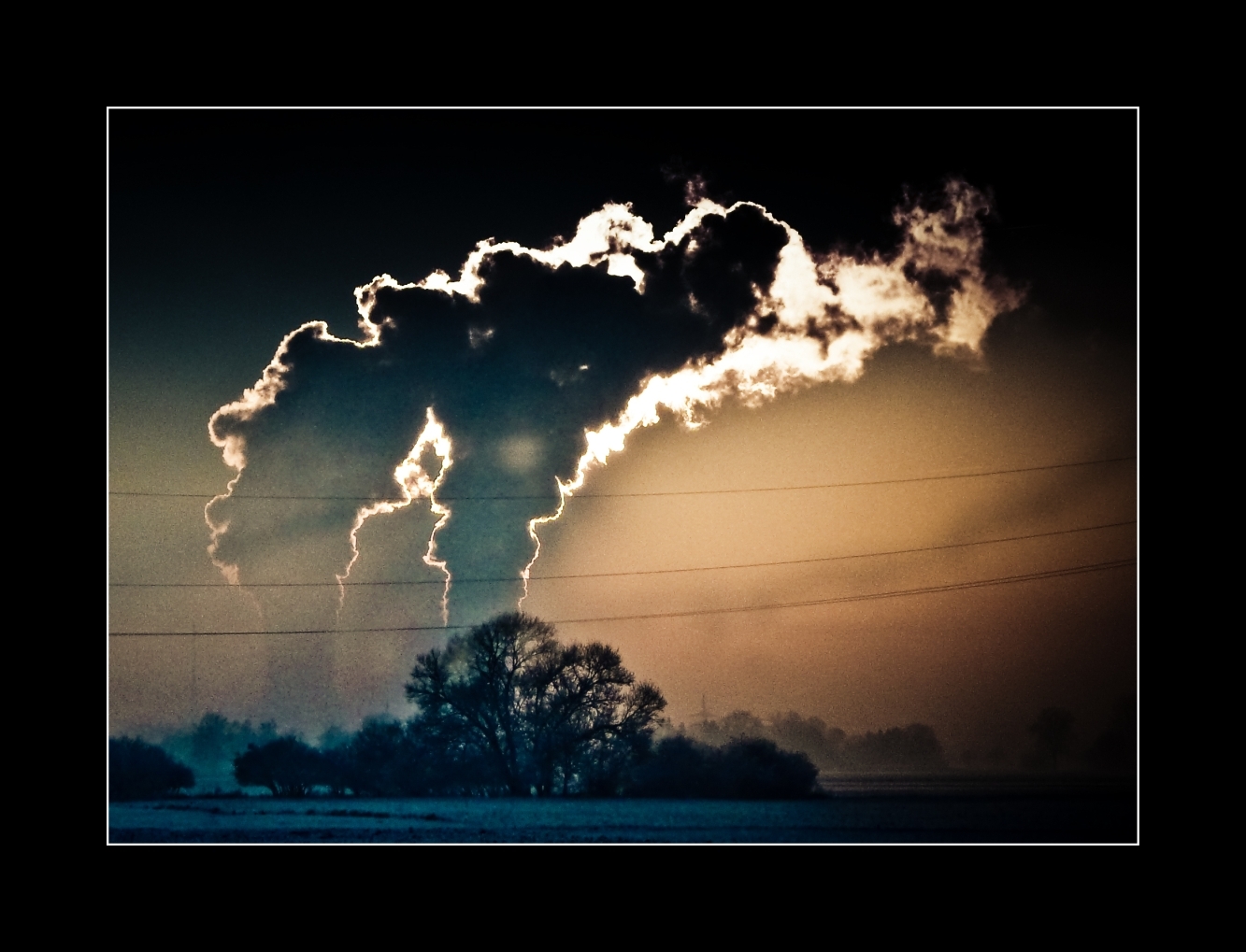 Wolken über'm KKW