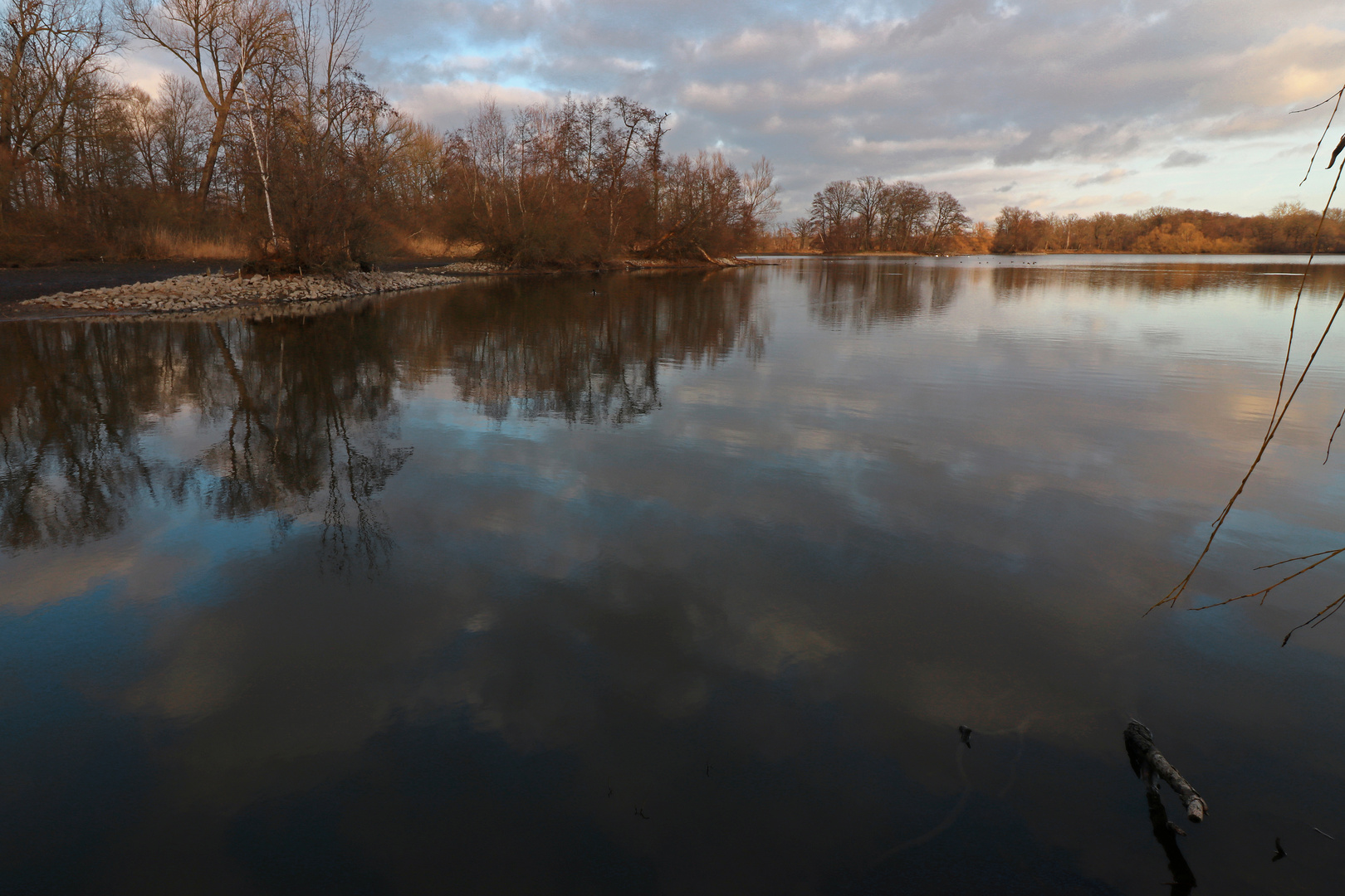 Wolken überm Kreuzteich