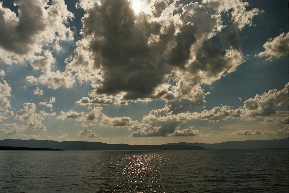 Wolken überm Meer