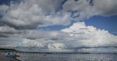 Wolken überm Meer