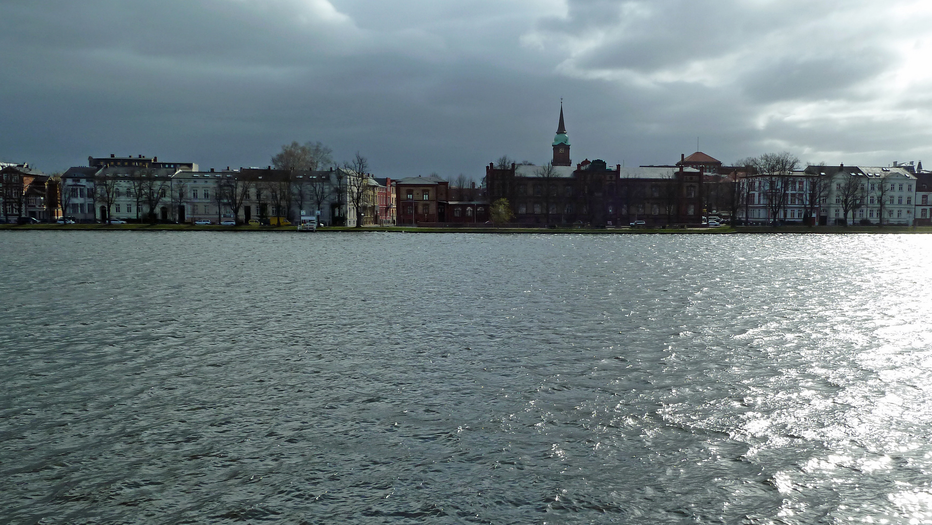 Wolken überm Pfaffenteich