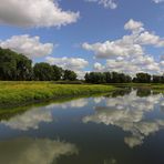 Wolken überm Rieselteich