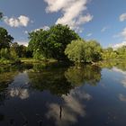 Wolken überm Südteich