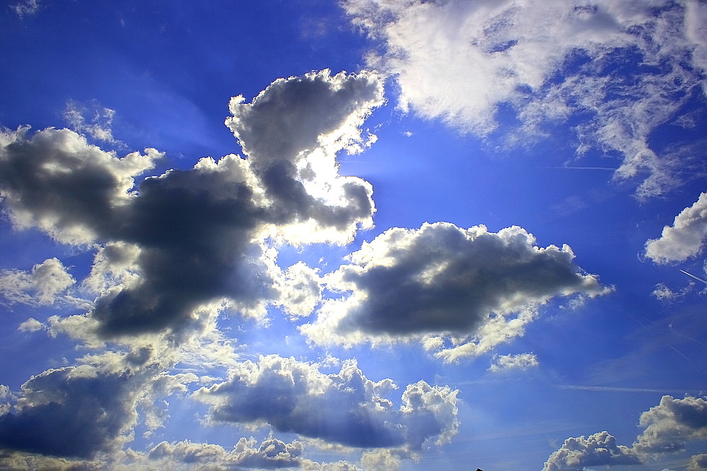 Wolken überm Taunus