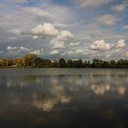 Wolken überm Wasser