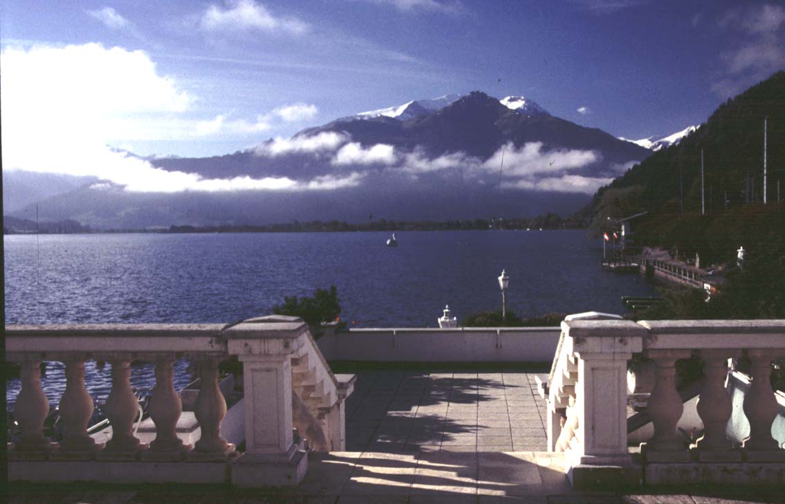 Wolken überm Zeller See