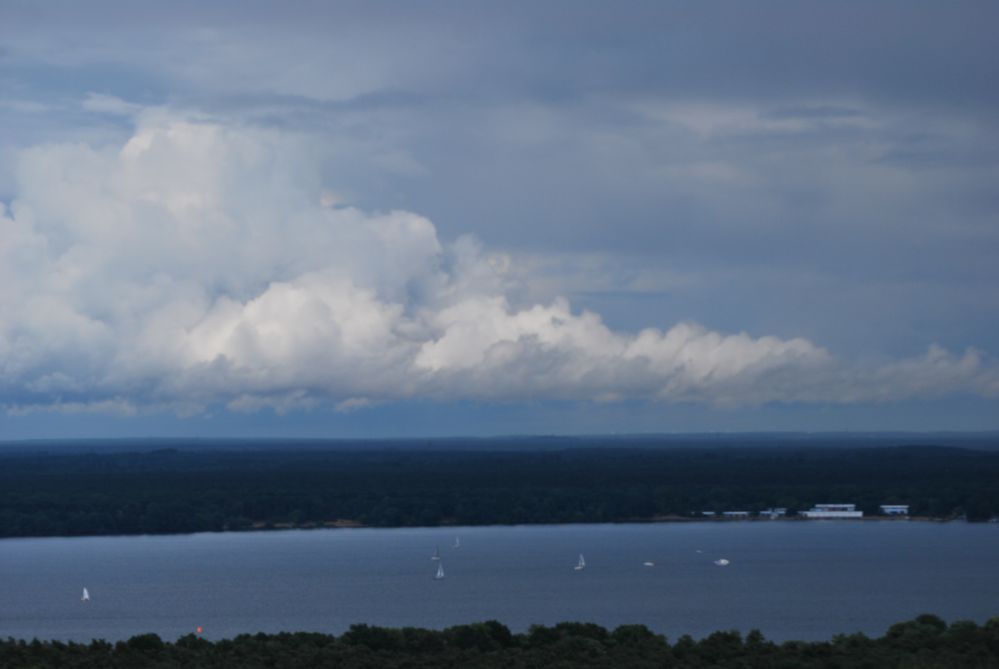 Wolken übern Müggelsee