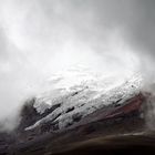 Wolken um den Cotopaxi