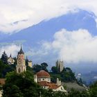 Wolken um Meran