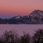 Wolken und Abendrot